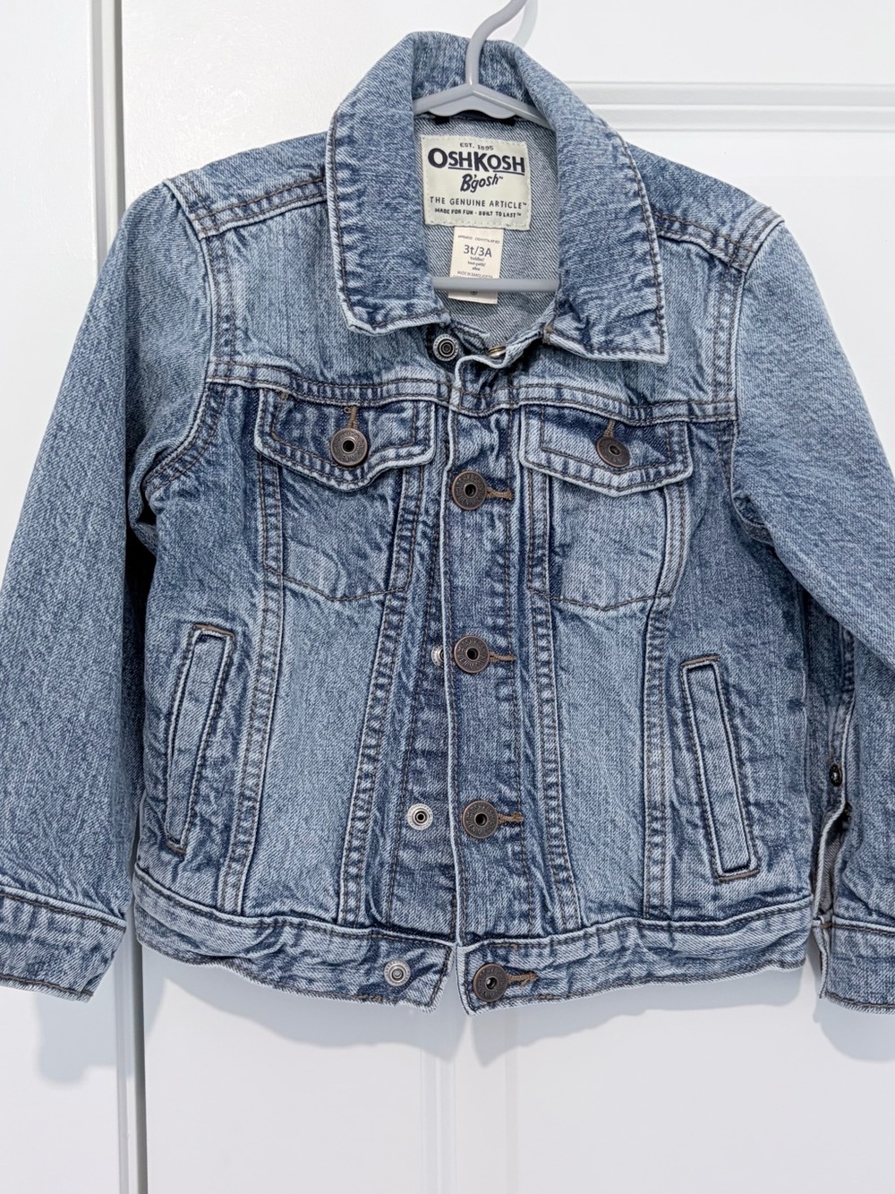 OshKosh B'gosh Classic Light Wash Denim Jacket